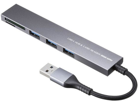 サンワサプライ USB 5Gbps 3ポートスリムハブ USB-3HC320MS