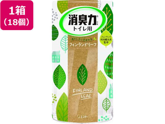 エステー トイレの消臭力 フィンランドリーフ 400mL 18個