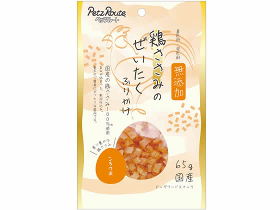 ペッツルート 鶏ささみぜいたくふりかけ ころつぶ 65g