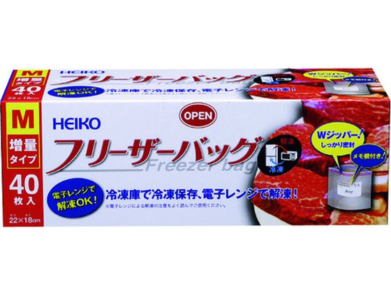 HEIKO フリーザーバッグ 増量タイプ M 004750005が325円【ココデカウ】