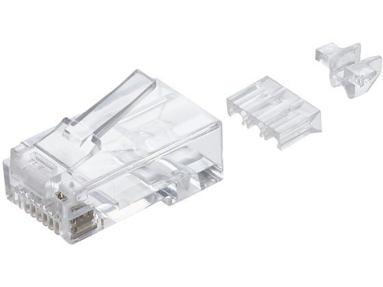 エレコム 自作用RJ45コネクター 10個 LD-6RJ45T10／L