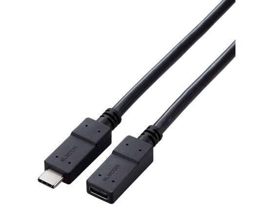 エレコム Type-C延長ケーブル 0.5m 5Gbps USB3-ECC05BK