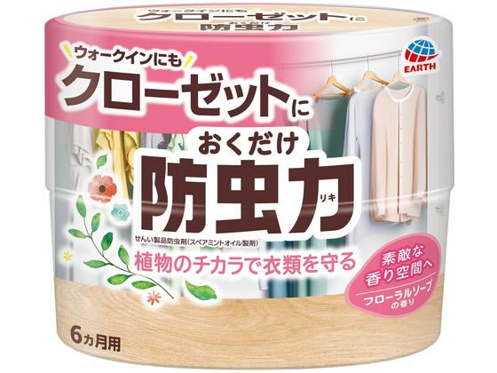 アース製薬 おくだけ防虫力 フローラルソープ 300mL