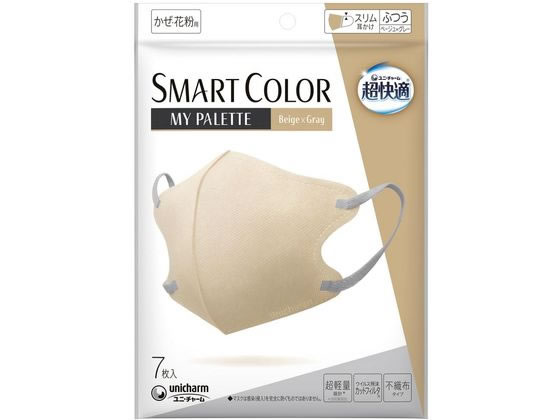 ユニ・チャーム 超快適 SMARTCOLOR マイパレット ベージュふつう 7枚