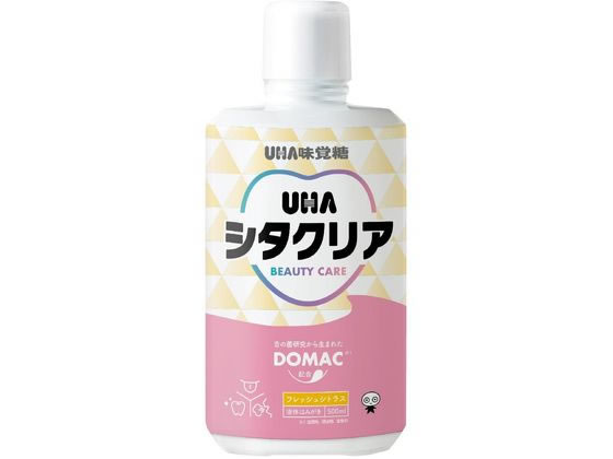 UHA味覚糖 UHAシタクリア 液体はみがき フレッシュシトラス 500mL