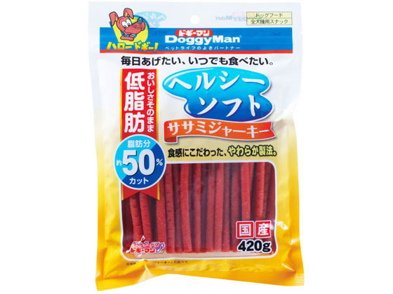 ドギーマンハヤシ ヘルシーソフトササミジャーキー 420g