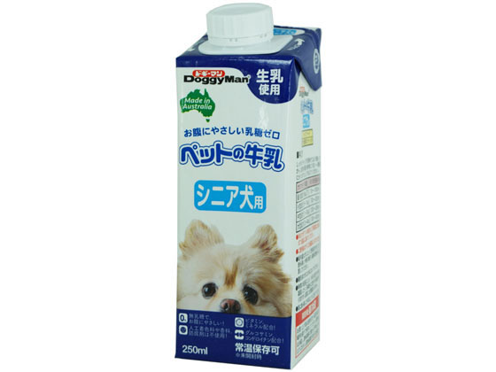 ドギーマンハヤシ ペットの牛乳 シニア犬用 250ml