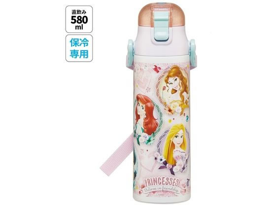 スケーター 超軽量ダイレクトステンレスボトル 580ml プリンセス24 SDC6N