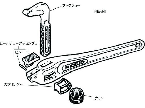 RIDGID オフセットパイプレンチ 18 89440 4951875が16,469円【ココデカウ】