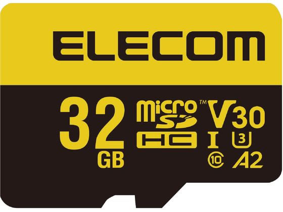 エレコム MicroSDHCカード 高耐久 32GB MF-HMS032GU13V3