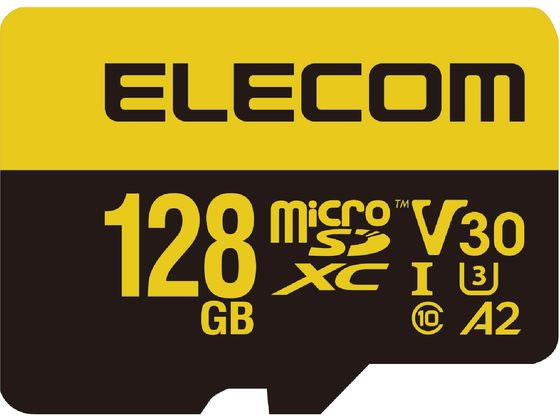 エレコム MicroSDXCカード 高耐久 128GB MF-HMS128GU13V3