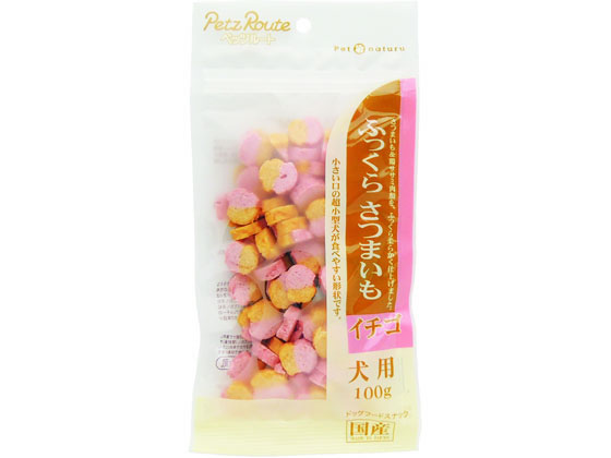 ペッツルート ふっくらさつまいも イチゴ 100g