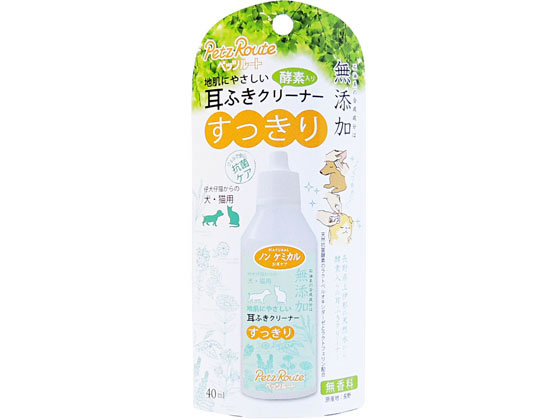 ペッツルート 耳ふきクリーナー 40ml