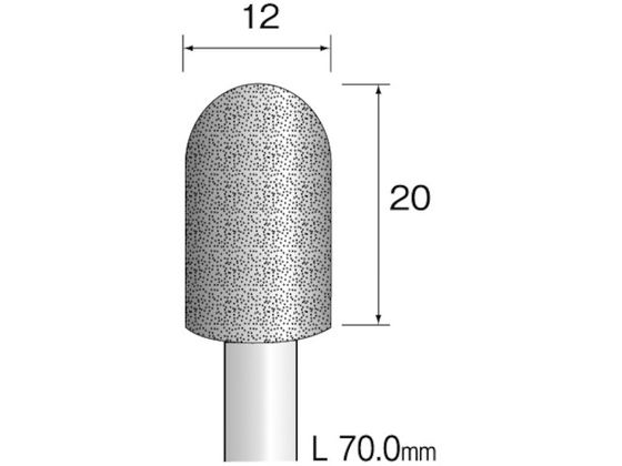 ミニモ 電着ダイヤモンドバー#120 Φ12 AD3203 4987446が5,489円