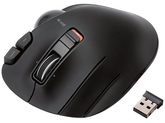 エレコム 無線トラックボールマウス 親指 6ボタン 左手用 M-XT4DRBKが5,747円【ココデカウ】