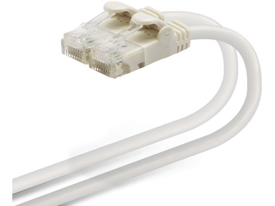 エレコム Gigabit やわらかLANケーブル Cat6準拠 LD-GPY WH3