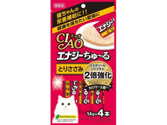 いなば CIAO エナジーちゅーる とりささみ 14g×4本