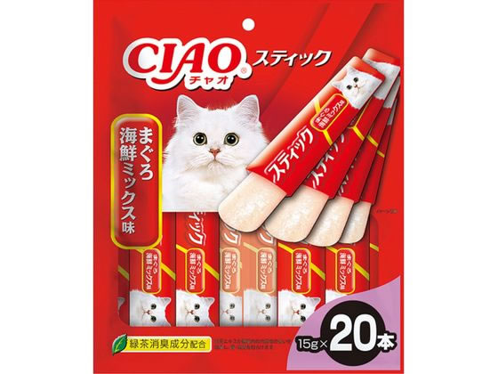 いなば CIAO スティック まぐろ 海鮮ミックス 15g×20本