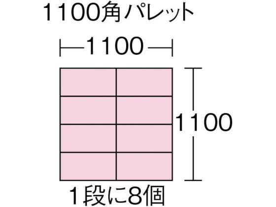 ヒシ S型コンテナ有効内寸407×242×283mm グレー S-28 5037158が5,514円