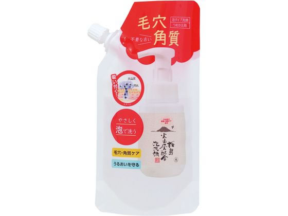 ユゼ 火山灰配合泡洗顔 詰替え 180mL