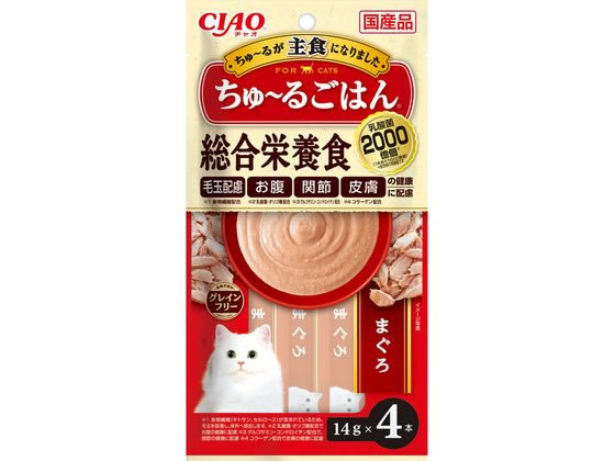 いなば CIAO ちゅーるごはん まぐろ 14g×4本