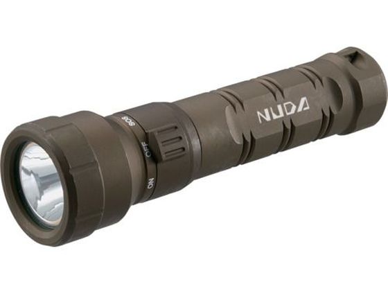 TRUSCO 充電式防水LEDライト NUDA 320ルーメン OD色