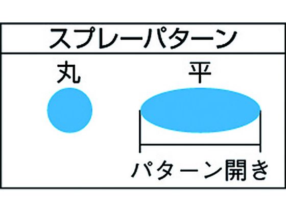 アネスト岩田 液体塗布用自動スプレーガン(大形) ノズル口径Φ0.5 TOF-30-05