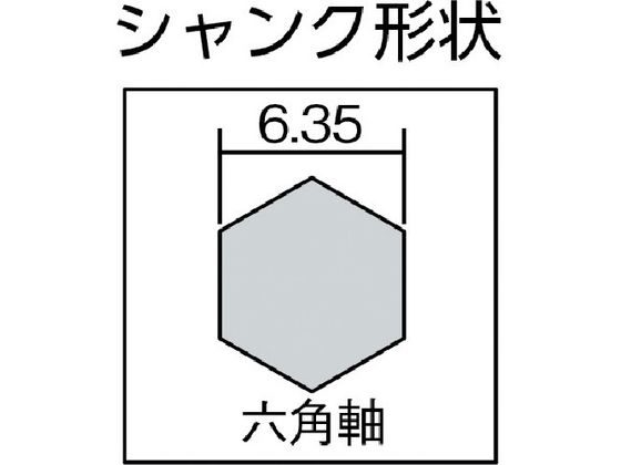 ミヤナガ タイル用ダイヤドリル アクアショットセットΦ6.5 AS065ST