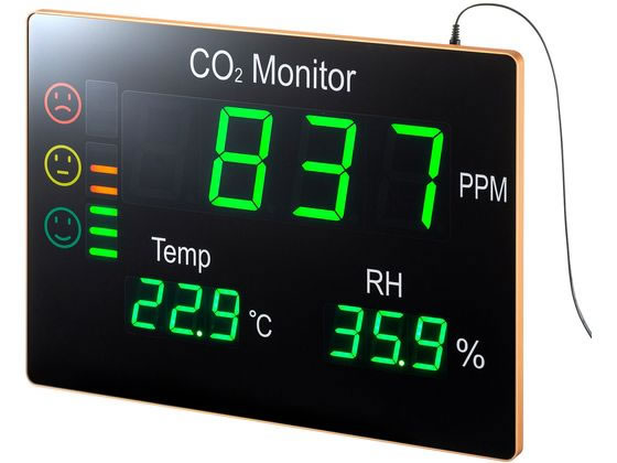 サンワサプライ CO2二酸化炭素パネルモニター CHE-C2