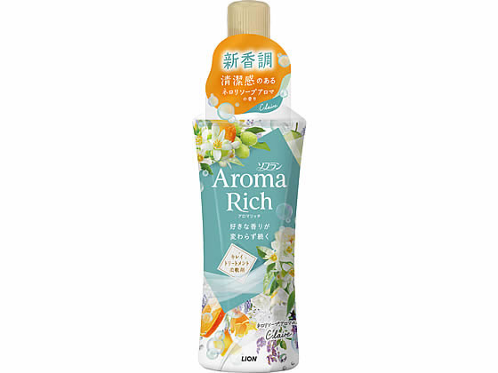 ライオン ソフランアロマリッチ クレア 本体 480ml