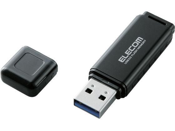 エレコム USBメモリ 32GB USB3.0 ブラック MF-HSU3A32GBK