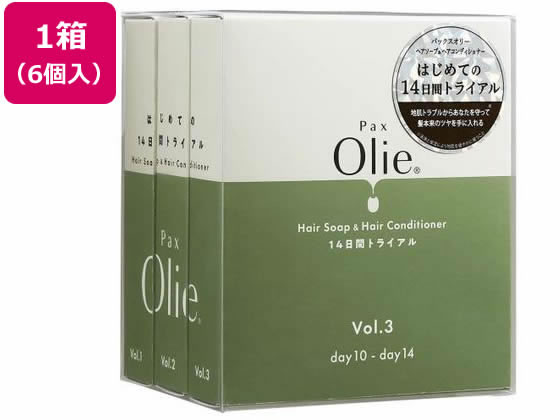 太陽油脂 パックスオリー 14日間トライアルセット(ヘアケア) 15mL 6個