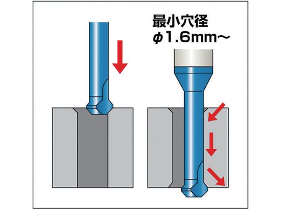 NOGA 裏座ぐりミニチャンファー90°刃 刃径4.0mm MC0404C10A90