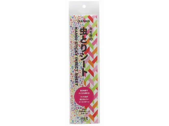 カモ井 カモ井の虫とりシート 花と鳥+スラッシ 3シート6枚入 HS103