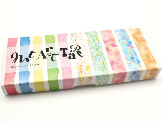 カモ井 mt art tape 水彩絵の具15mm幅セット MTART02