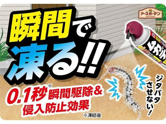 アース製薬 アースガーデン ムカデ撃滅 480mL 殺虫剤が856円【ココデカウ】