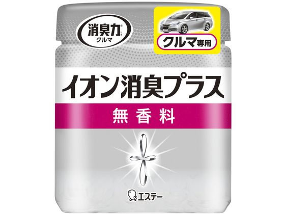 エステー 消臭力 クリアビーズイオン消臭プラス クルマ用本体 無香料が