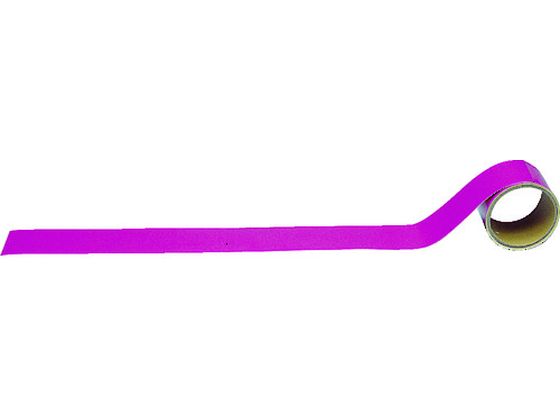 ユニット 配管識別テープ その他・赤紫(小) アルミ 50mm幅×2m AC-10S