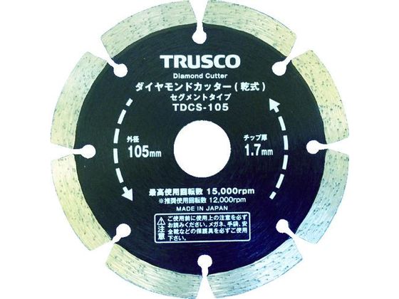 TRUSCO _ChJb^[ 150~2.2T~7W~25.4H EF[u TDCW-150