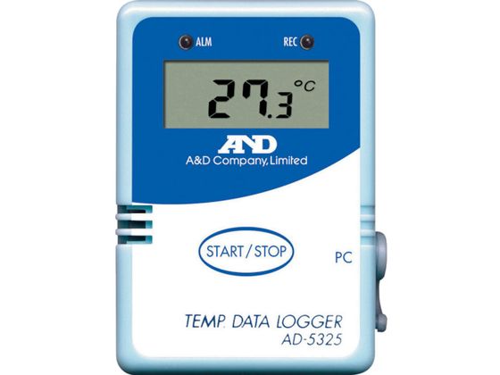 A&D 温度データーロガー 8000メモリー AD5325 3306704が7,778円