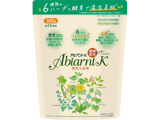 祐徳薬品 薬用入浴剤 浴用 アビアントK 300g(15回分)