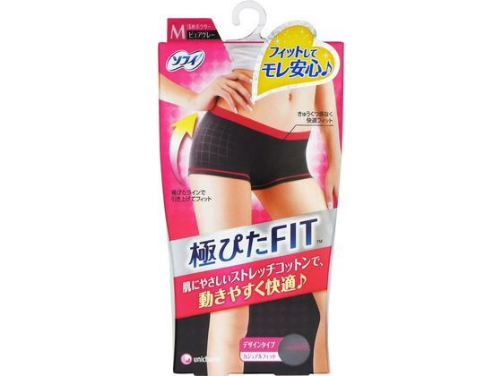 ユニ・チャーム ソフィ 極ぴたFIT カジュアルフィット M ピュアグレー