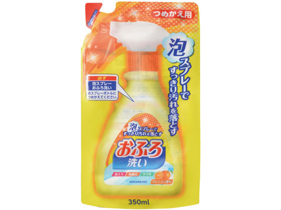 日本合成洗剤 ニチゴー 泡スプレー おふろ洗い 詰替 350mL