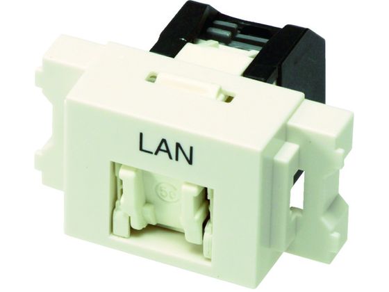 コーニング Cat5e RJ45モジュラージャック+JISプレート用アダプタセット