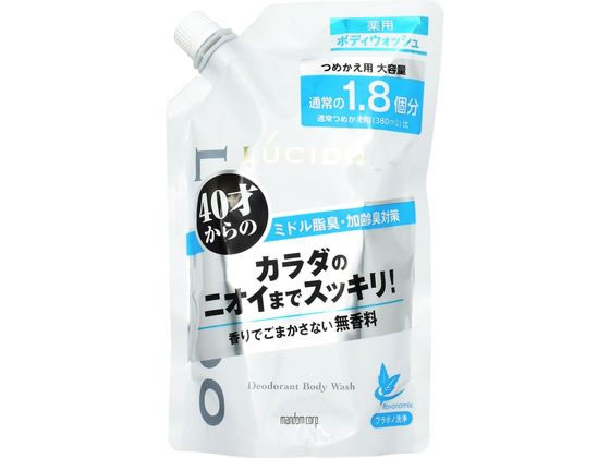 マンダム ルシード デオボディウォッシュ つめかえ大容量 684mL