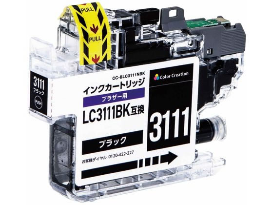 エレコム 互換インク LC3111BK対応 ブラック CC-BLC3111NBK