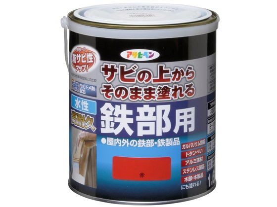 ●容量：１．６Ｌ●商品サイズ：横幅１５０×奥行き１５０×高さ１７０ｍｍ ●色：赤●屋内外区分：屋内外用●塗料タイプ：架橋反応型水性シリコンアクリルエマルション樹脂塗料●標準塗り回数：２回塗り●光沢：ツ