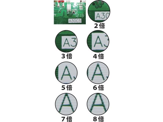 リーフ クリップライト付アイルーペ CPE-50LED 3556824が8,978円