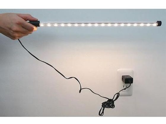 直送」ＮＯＧＡ LED8500 ＬＥＤステッキ温白色 ショート ９灯