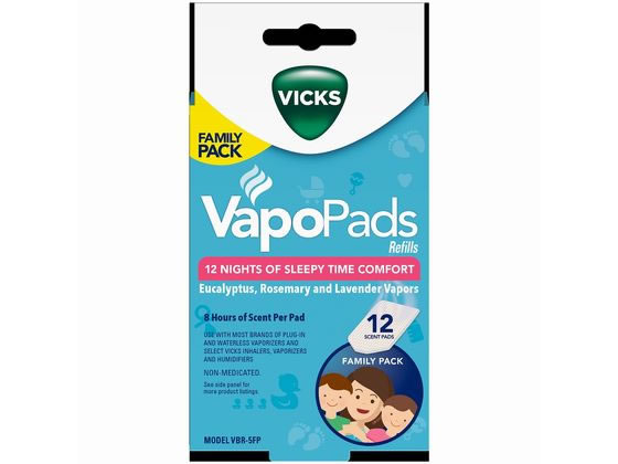 日本ゼネラル・アプライアンス VICKS 芳香パッド(12枚入) VBR-5FP